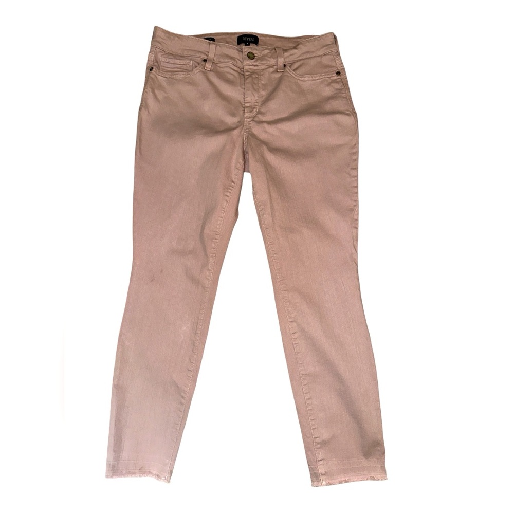 NYDJ Ami Skinny Ankle, Dusty Rose, Size 8